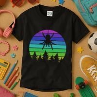 Zoo Keeper Animal Arachnid Cobweb Tarantula Retro Spider Kids T-Shirt thumb 3
