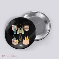 Zoo Keeper Costume Funny Halloween Zookeeper Button thumb 0