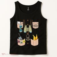 Zoo Keeper Costume Funny Halloween Zookeeper Tank Top thumb 2