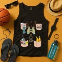 Zoo Keeper Costume Funny Halloween Zookeeper Tank Top thumb 4