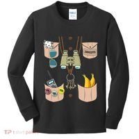 Zoo Keeper Costume Funny Halloween Zookeeper Kids Long Sleeve Shirt thumb 0