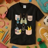 Zoo Keeper Costume Funny Halloween Zookeeper Kids T-Shirt thumb 3