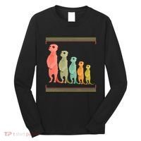 Zoo Keeper Cute Zoo Animal Gift Meerkat Long Sleeve Shirt thumb 0