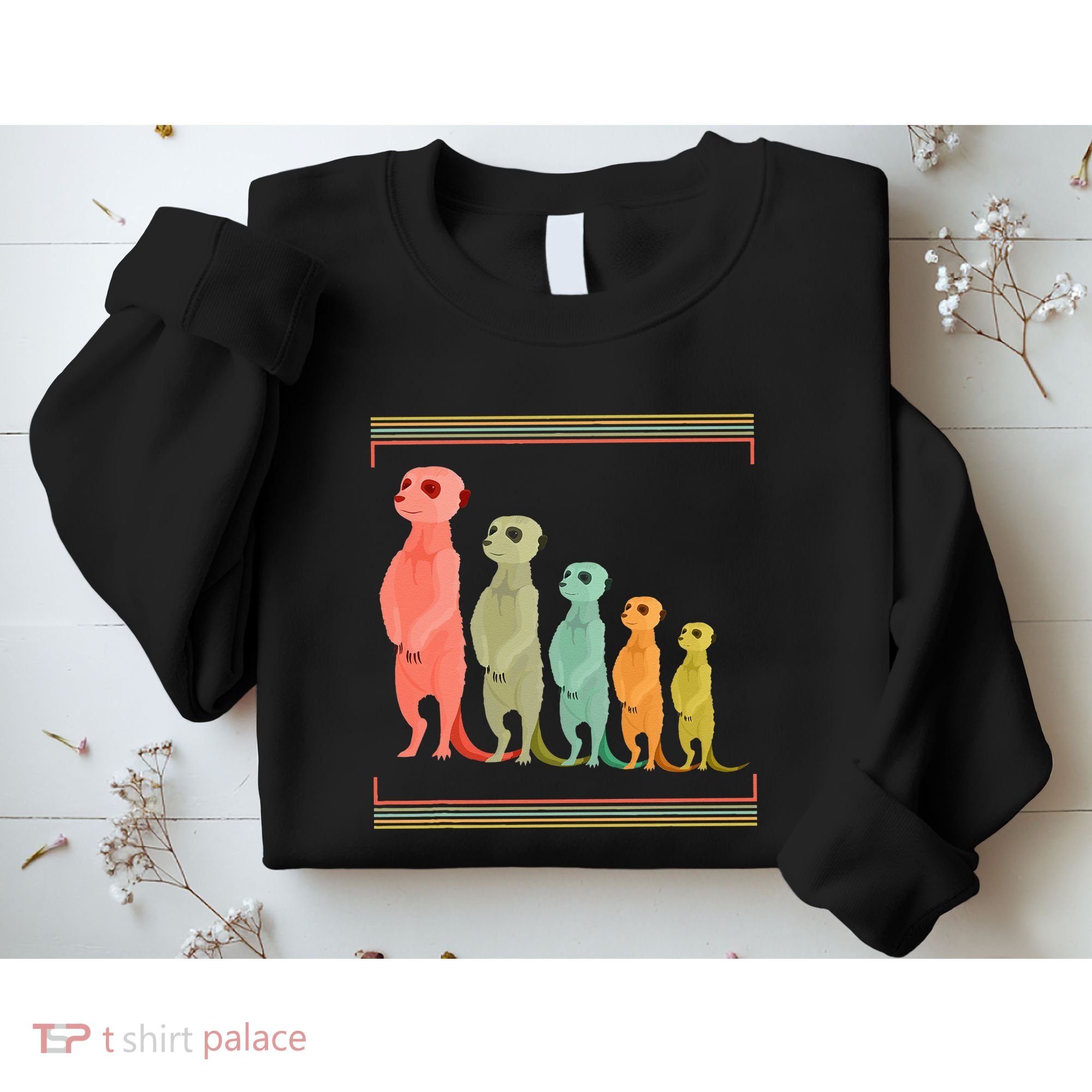 Zoo Keeper Cute Zoo Animal Gift Meerkat Sweatshirt