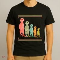 Zoo Keeper Cute Zoo Animal Gift Meerkat T-Shirt thumb 3