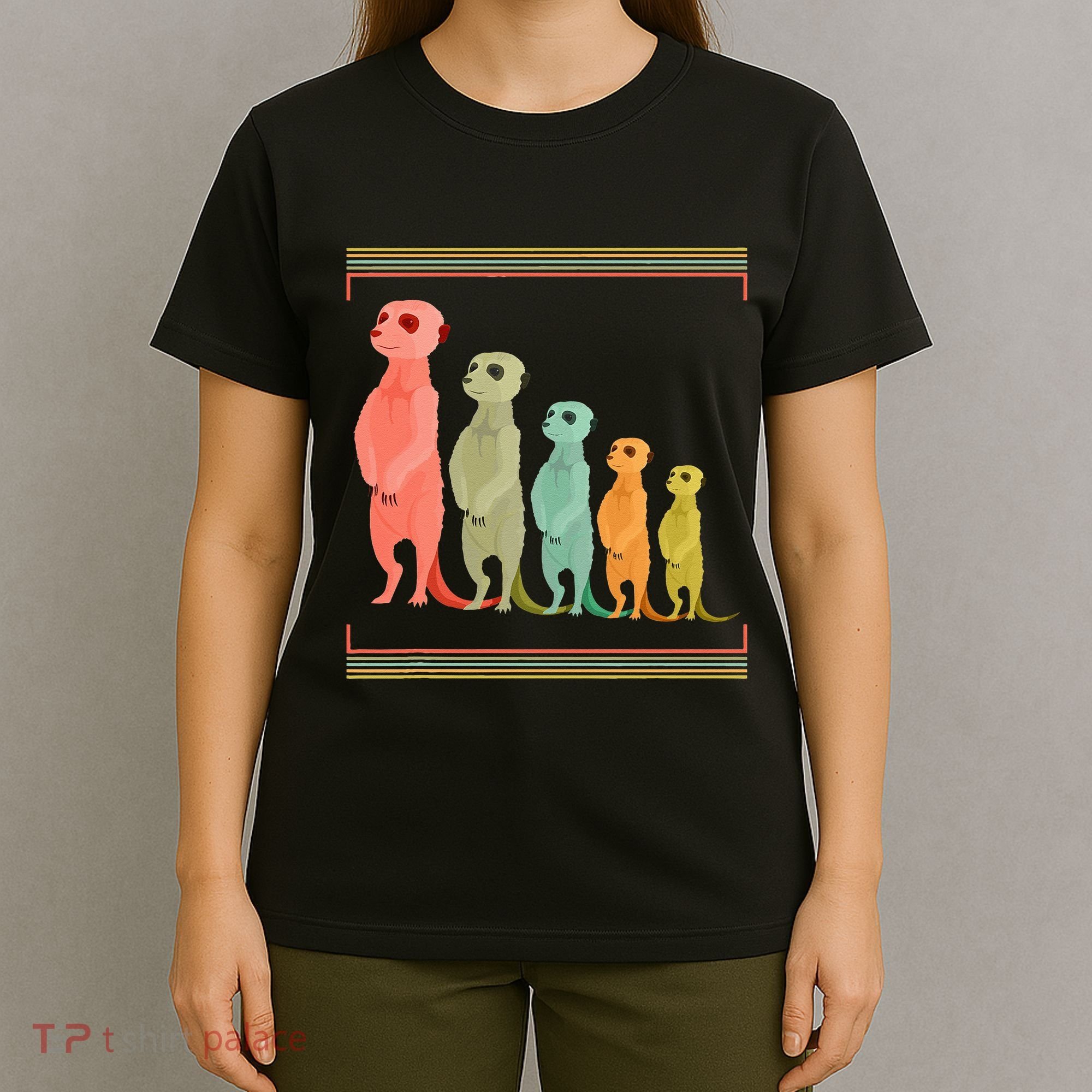 Zoo Keeper Cute Zoo Animal Gift Meerkat T-Shirt