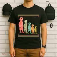 Zoo Keeper Cute Zoo Animal Gift Meerkat T-Shirt thumb 6