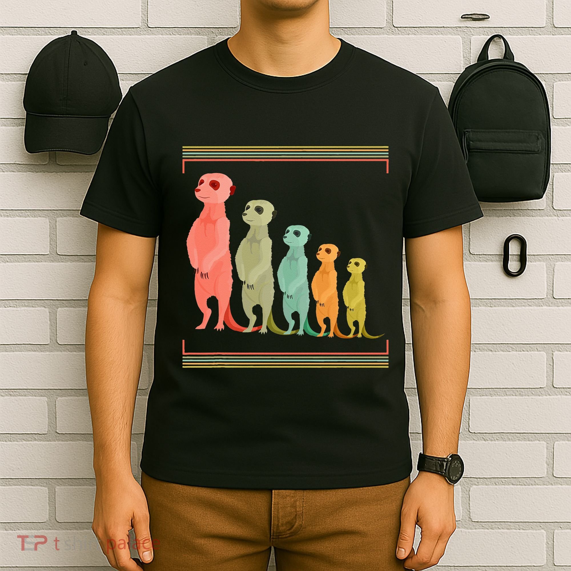 Zoo Keeper Cute Zoo Animal Gift Meerkat T-Shirt
