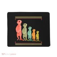 Zoo Keeper Cute Zoo Animal Gift Meerkat Mousepad thumb 0
