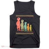 Zoo Keeper Cute Zoo Animal Gift Meerkat Tank Top thumb 0
