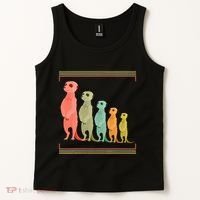 Zoo Keeper Cute Zoo Animal Gift Meerkat Tank Top thumb 2