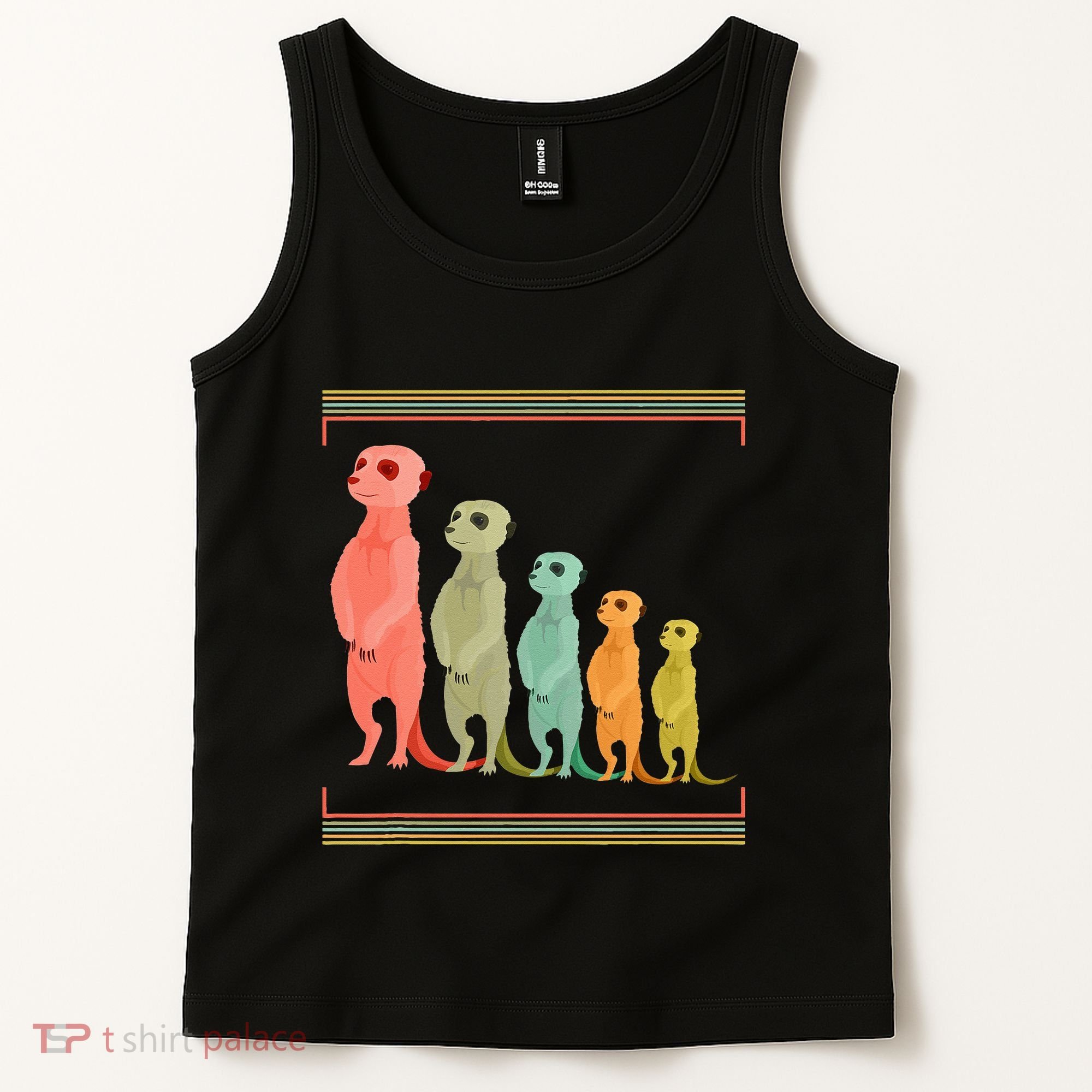 Zoo Keeper Cute Zoo Animal Gift Meerkat Tank Top