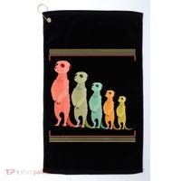 Zoo Keeper Cute Zoo Animal Gift Meerkat Golf Towel thumb 0