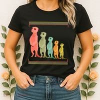 Zoo Keeper Cute Zoo Animal Gift Meerkat Women's T-Shirt thumb 2