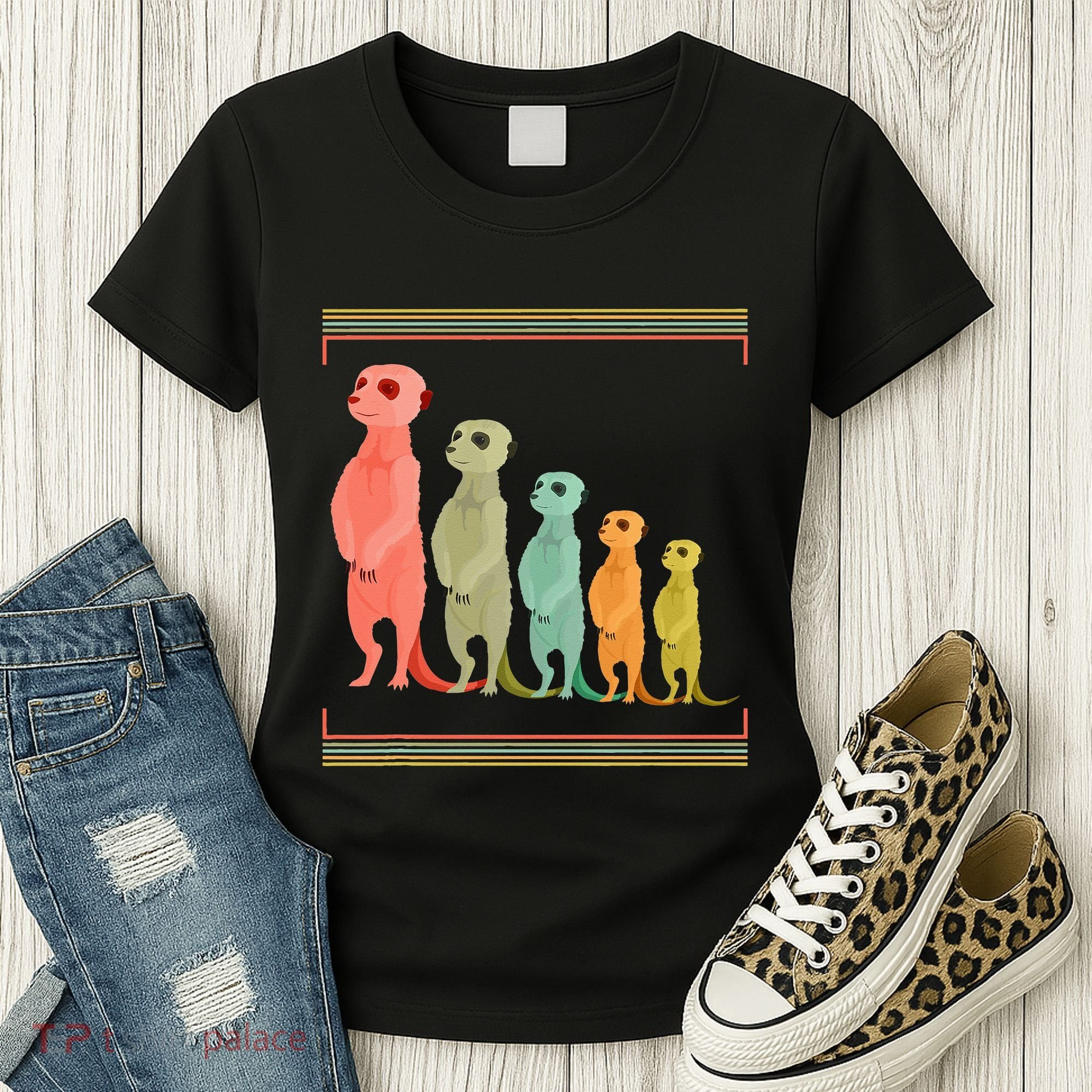 Zoo Keeper Cute Zoo Animal Gift Meerkat Women's T-Shirt