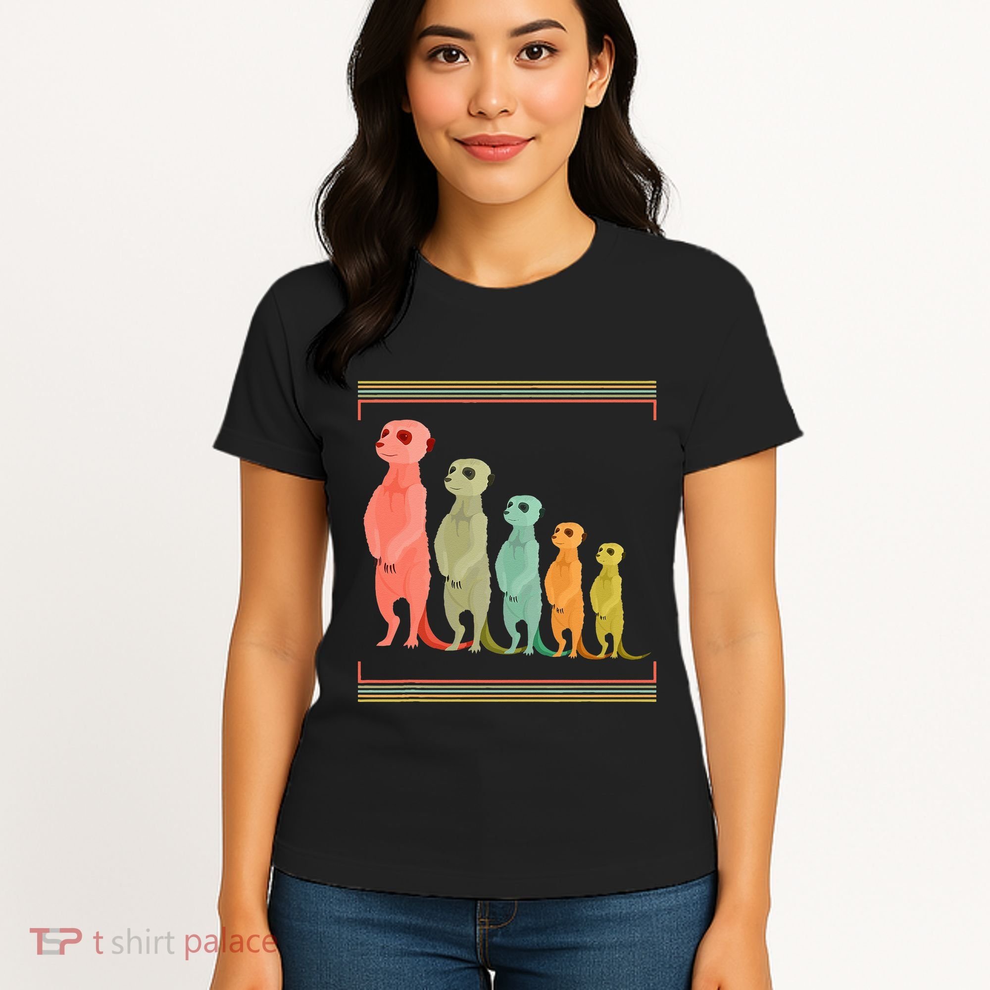Zoo Keeper Cute Zoo Animal Gift Meerkat Women's T-Shirt