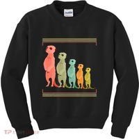 Zoo Keeper Cute Zoo Animal Gift Meerkat Kids Sweatshirt thumb 0
