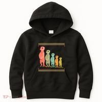 Zoo Keeper Cute Zoo Animal Gift Meerkat Kids Hoodie thumb 0