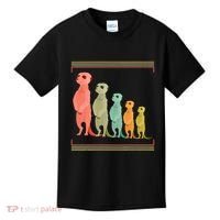 Zoo Keeper Cute Zoo Animal Gift Meerkat Kids T-Shirt thumb 0
