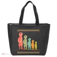Zoo Keeper Cute Zoo Animal Gift Meerkat Tote Bag thumb 0