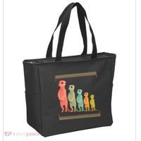Zoo Keeper Cute Zoo Animal Gift Meerkat Tote Bag thumb 2