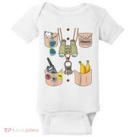 Zoo Keeper Costume Funny Halloween Boy Girls Zookeeper Baby Bodysuit thumb 0