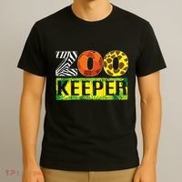 Zoo Keeper Costume Adult Halloween Party Safari Zookeeper T-Shirt thumb 3