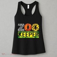 Zoo Keeper Costume Adult Halloween Party Safari Zookeeper Women's Tank Top thumb 3