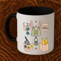 Zoo Keeper Costume Funny Halloween Zookeeper Coffee Mug thumb 2