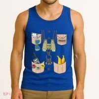 Zoo Keeper Costume Funny Halloween Zookeeper Tank Top thumb 3