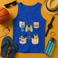 Zoo Keeper Costume Funny Halloween Zookeeper Tank Top thumb 4