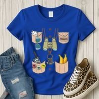 Zoo Keeper Costume Funny Halloween Zookeeper Women's T-Shirt thumb 3