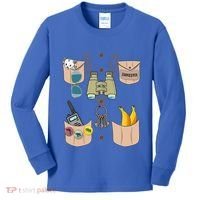 Zoo Keeper Costume Funny Halloween Zookeeper Kids Long Sleeve Shirt thumb 0