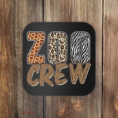 Zoo Keeper Crew Funny Gift Coaster