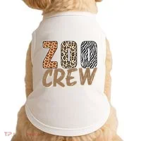Zoo Keeper Crew Funny Gift Doggie Tank thumb 0