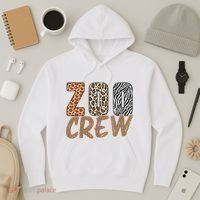 Zoo Keeper Crew Funny Gift Hoodie thumb 3