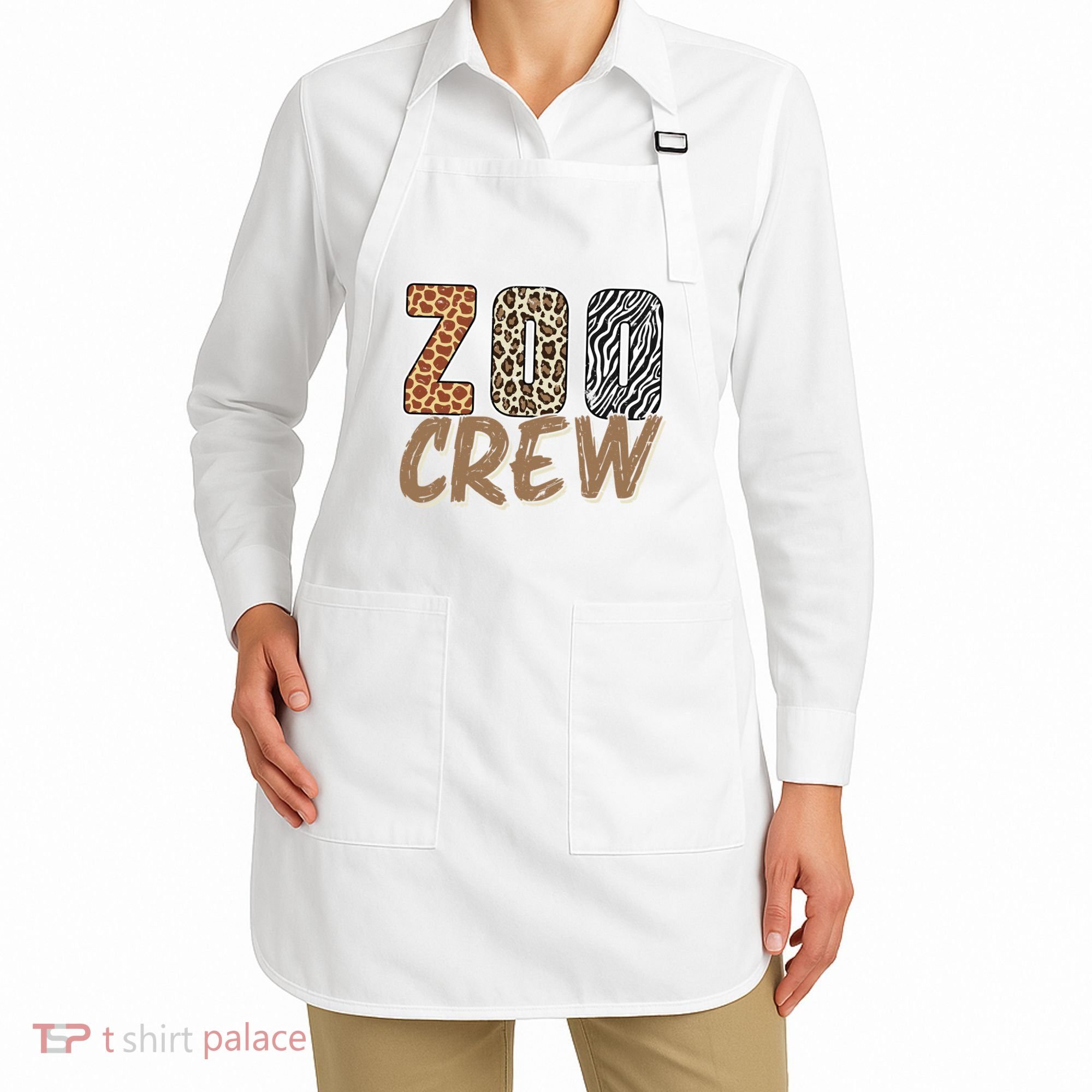 Zoo Keeper Crew Funny Gift Apron