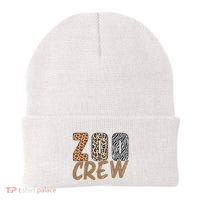 Zoo Keeper Crew Funny Gift Beanie thumb 0