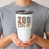 Zoo Keeper Crew Funny Gift Tumbler thumb 2