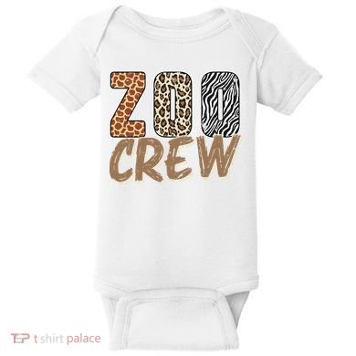 Zoo Keeper Crew Funny Gift Baby Bodysuit