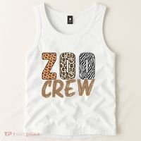 Zoo Keeper Crew Funny Gift Tank Top thumb 2