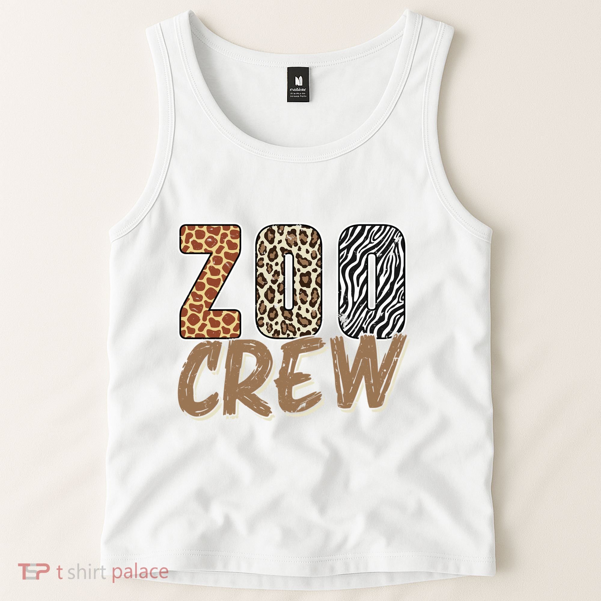 Zoo Keeper Crew Funny Gift Tank Top
