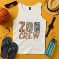 Zoo Keeper Crew Funny Gift Tank Top thumb 4