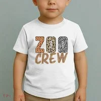 Zoo Keeper Crew Funny Gift Toddler T-Shirt thumb 2
