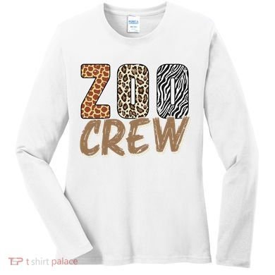 Zoo Keeper Crew Funny Gift Women's Long Sleeve Shirt