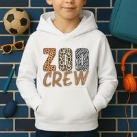 Zoo Keeper Crew Funny Gift Kids Hoodie thumb 2