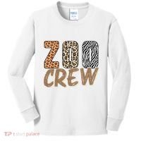 Zoo Keeper Crew Funny Gift Kids Long Sleeve Shirt thumb 0