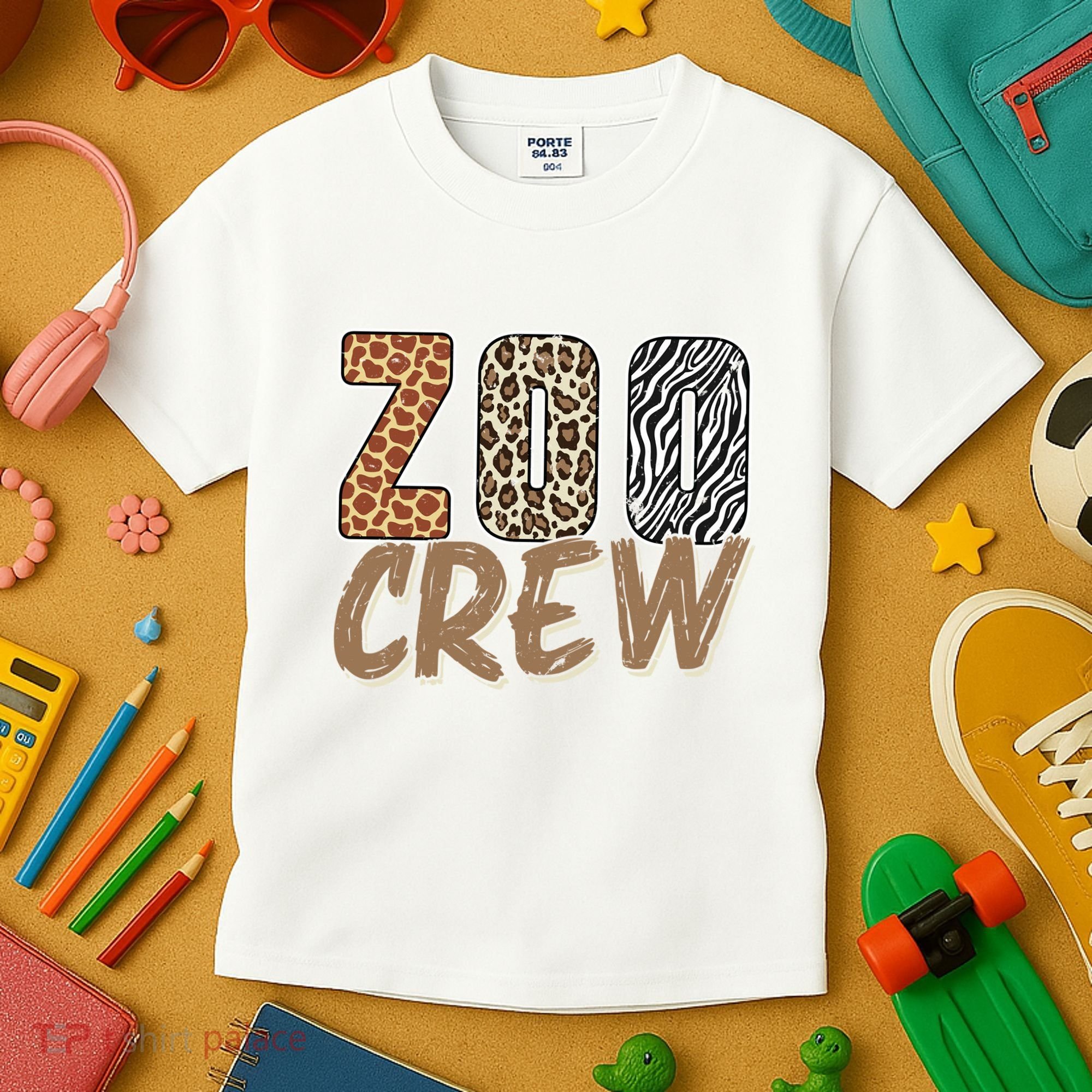 Zoo Keeper Crew Funny Gift Kids T-Shirt
