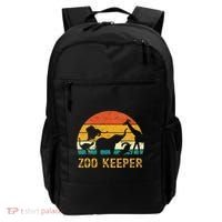 Zoo Keeper Funny Halloween Costume Backpack thumb 0