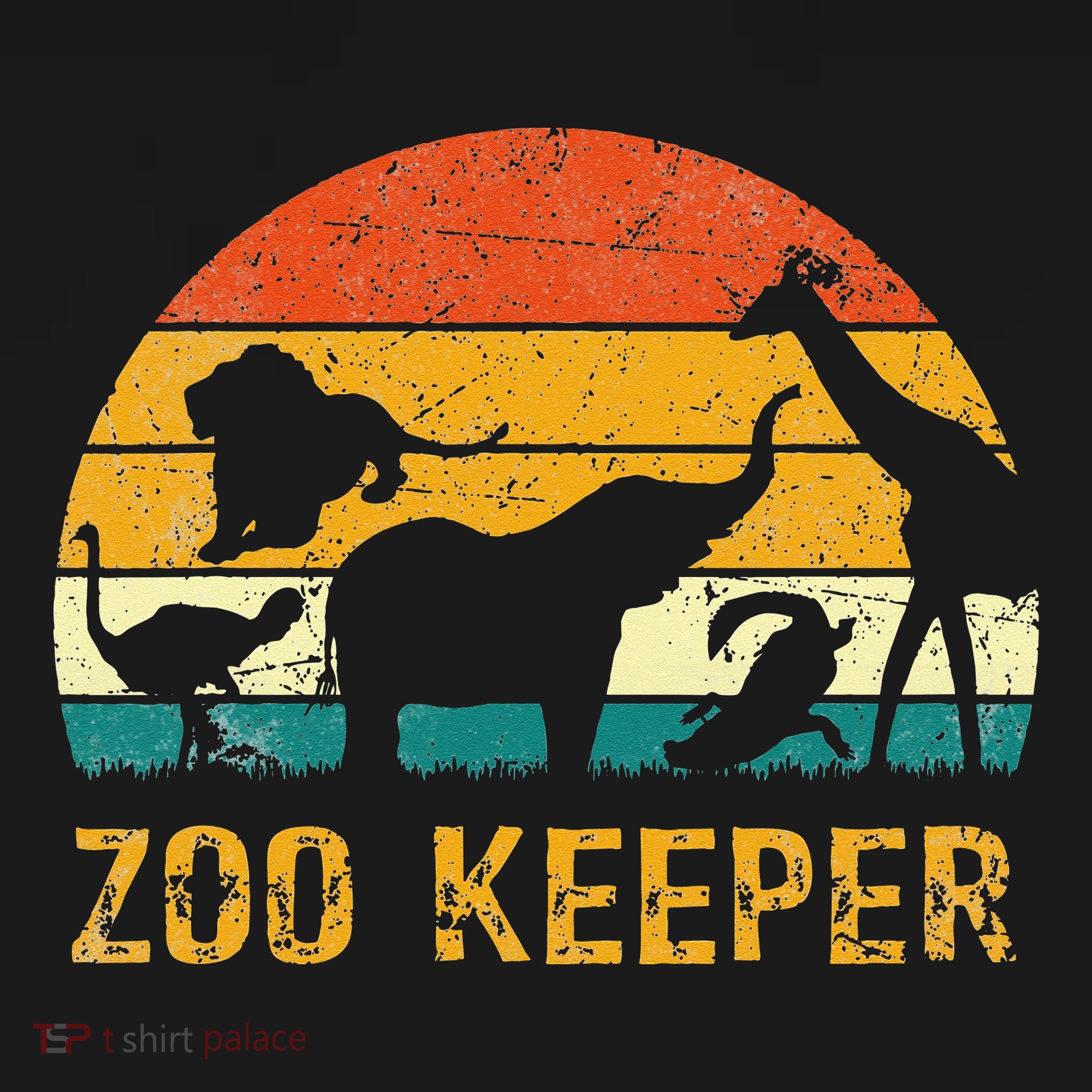 Zoo Keeper Funny Halloween Costume Coaster